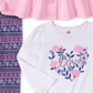Kids Headquarters Toddler Girls 3-Pc. Fleece Jacket Love Top & Printed Leggings Set Pink Size 3T