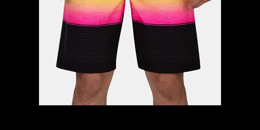 Hurley Men's Phantom Printed Board Shorts Green Size 38