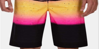 Hurley Men's Phantom Printed Board Shorts Green Size 38