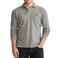 Ralph Lauren Men's Big & Tall Long Sleeve Solid Mesh Shirt Gray Size 2XB
