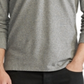 Ralph Lauren Men's Big & Tall Long Sleeve Solid Mesh Shirt Gray Size 2XB