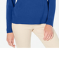 Karen Scott Women's Button Shoulder Sweater Blue SizePetite L