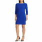 Lauren Ralph Lauren Women's Casual Dresses Button-Accent 3/4 Sleeve Sheath Dress Size 8