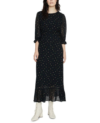 Sanctuary Women's Courtney Modest MIDI Dress Black Size 2