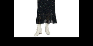 Sanctuary Women's Courtney Modest MIDI Dress Black Size 2