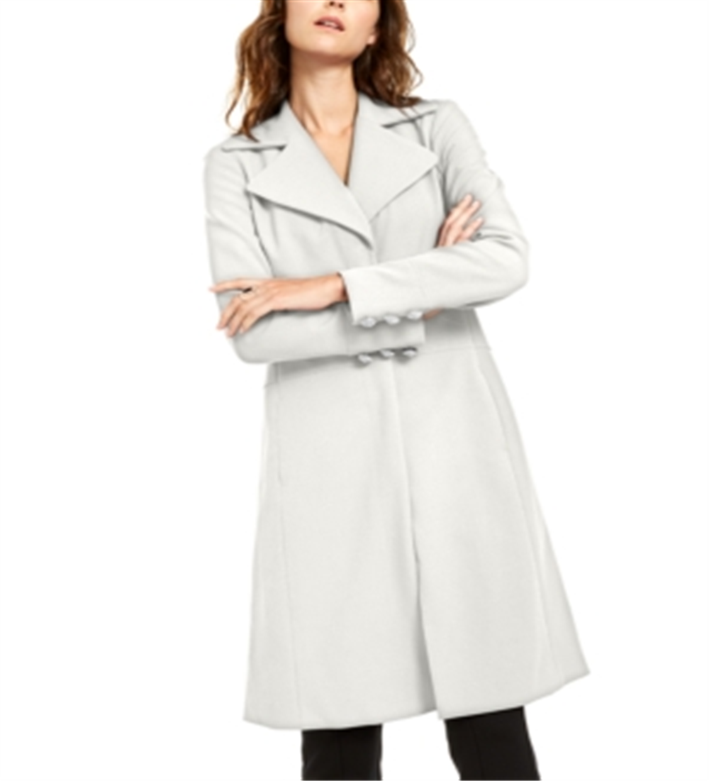 INC International Concepts Women's Solid Long Sleeve Open Cardigan Sweater White Size Medium