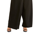 Rachel Roy Women's Demetria Jumpsuit Wide Leg Solid Black Size 16W