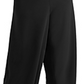 Rachel Roy Women's Demetria Jumpsuit Wide Leg Solid Black Size 16W