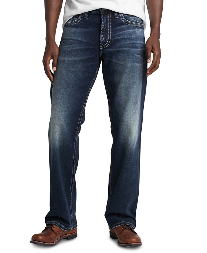 Silver Jeans Co. Men's Denim Straight Leg Jeans Blue Size 30X32