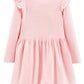 Carter's Toddler Girls Sequin-Butterflies Jersey Dress Pink Size 5T