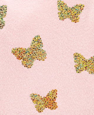 Carter's Toddler Girls Sequin-Butterflies Jersey Dress Pink Size 5T