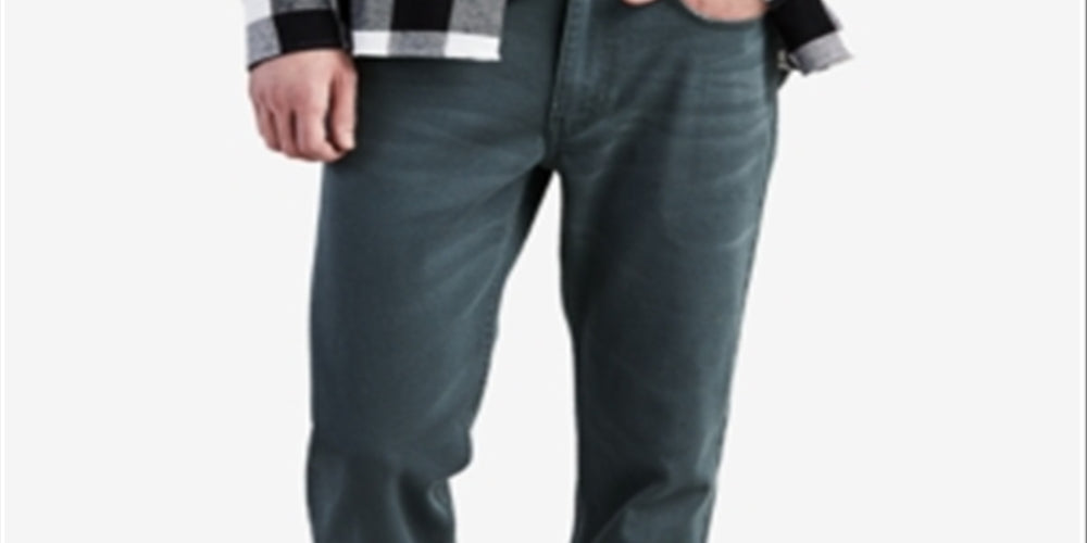 Levi's Men's 514 Straight Fit Authentic Jeans Blue Size 38X32