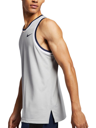 Nike Men's Logo Dri Fit Tank Top Gray Size Small