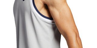 Nike Men's Logo Dri Fit Tank Top Gray Size Small