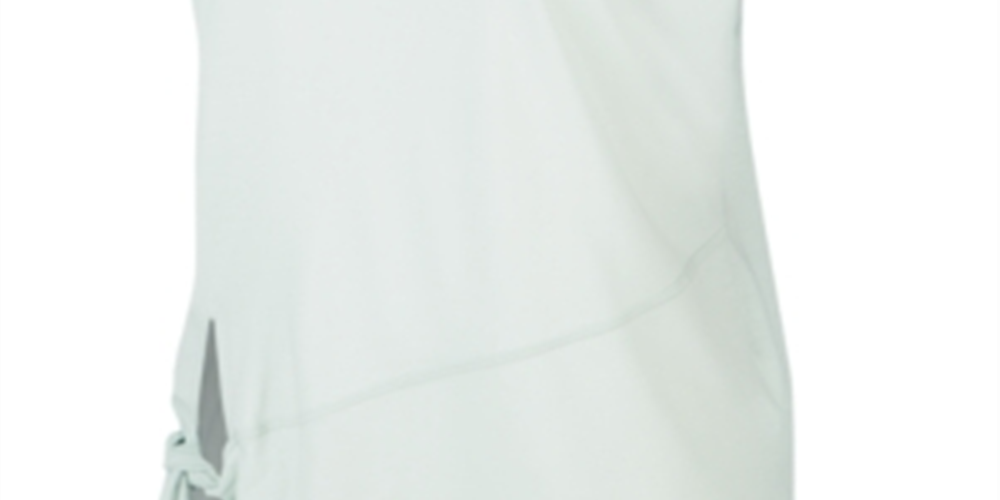 Nike Women's Dri fit Logo Side Tie Training Top -Green Size XL