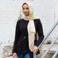 Verona Women's  Collection Solid Head Scarf Brown One Size