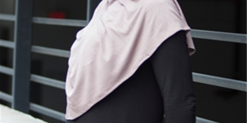 Verona Women's Jersey Veil Hijab Scarf Taupe One Size