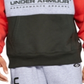 Under Armour Men's Sweatshirts and Hoodies Martian Performance Originators Fleece Logo Hoodie Red Size Medium