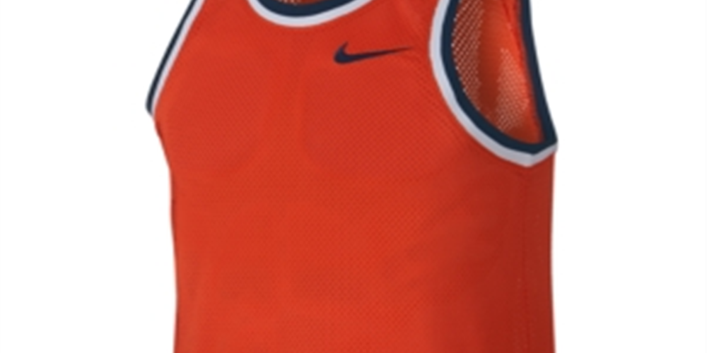 Nike Men's Dri FIT Mesh Basketball Jersey Red Size Large