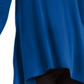 Alfani Women's Solid Swing Top Blue Size Petite S/M