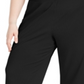 Ideology Women's Plus Ribbed Culottes Pants Black Size 1X