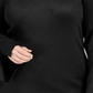 JM Collection Women's Grommet Detail Sweater Black Size 2X