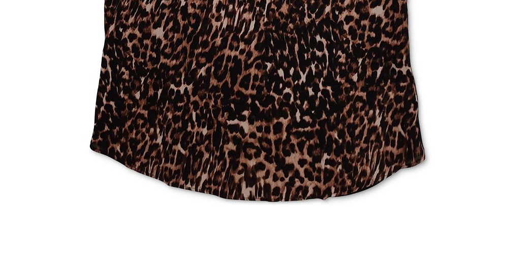 INC International Concepts Women's V Neck Dolman Top Brown Size XXL
