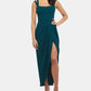 XSCAPE Women's Solid Gown Dress Green Size 12