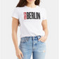 Levi's Women's Batwing Logo Cotton Cities T-Shirt White Size Medium