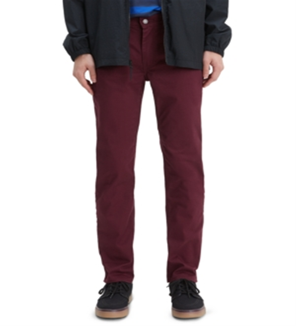 Levi's Men's 511 Slim Fit Commuter Jeans Red Size 38X30