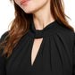 Calvin Klein Women's 3/4 Sleeve Knee Length Sheath Dress Black Size 10 P