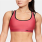 Under Armour Women's Armour Mid Crossback Strappy Sports Bra Pink Size X-Small