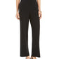 Alfani Women's Stretch High Rise Wide Leg Pants Black Size Large