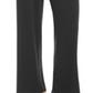 Alfani Women's Stretch High Rise Wide Leg Pants Black Size Large