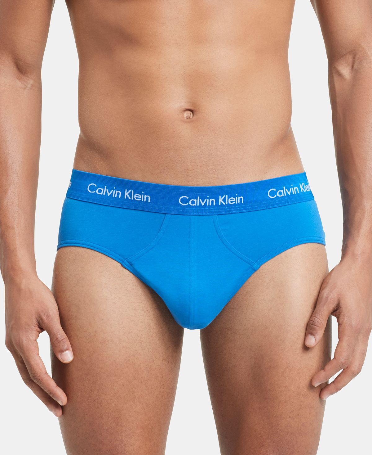 Calvin Klein Men's Pride 5 Pack Hip Briefs Pink Size L