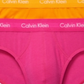 Calvin Klein Men's Pride 5 Pack Hip Briefs Pink Size L