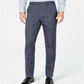 Michael Kors Men's Tattersall Classic Fit Suit Separate Blue Size 33X30