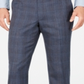 Michael Kors Men's Tattersall Classic Fit Suit Separate Blue Size 33X30