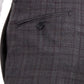 Calvin Klein Men's X Slim Fit Stretch Plaid Suit Separate Pants Gray Size 30X30