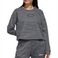 Adidas Women's Essentials Relaxed Sweatshirt Gray Size X-Large