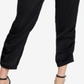 Rachel Roy Women's William Gathered Cropped Pants Black Size XX-Large