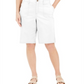 Karen Scott Women's Shorts White Size 12