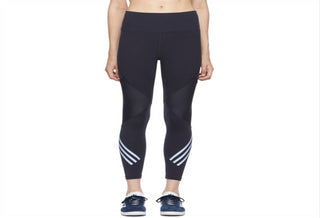 Adidas Women's High Rise Training Athletic Leggings Navy Size Medium