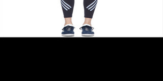 Adidas Women's High Rise Training Athletic Leggings Navy Size Medium