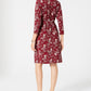 Charter Club Women's Printed Polo Shirtdress Red Size Petite Medium