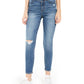 Vanilla Star Junior's Real Cheeky Ripped High Rise Jeans Blue Size -7