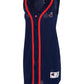 Champion Women's Baseball Jersey Dress Blue Size M