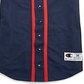 Champion Women's Baseball Jersey Dress Blue Size M