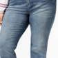 Inc Petite Plus Tummy Control Zenith Boyfriend Jeans Blue Size 22W