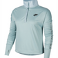Nike Women's Air Half Zip Running Top Green Size X-Small